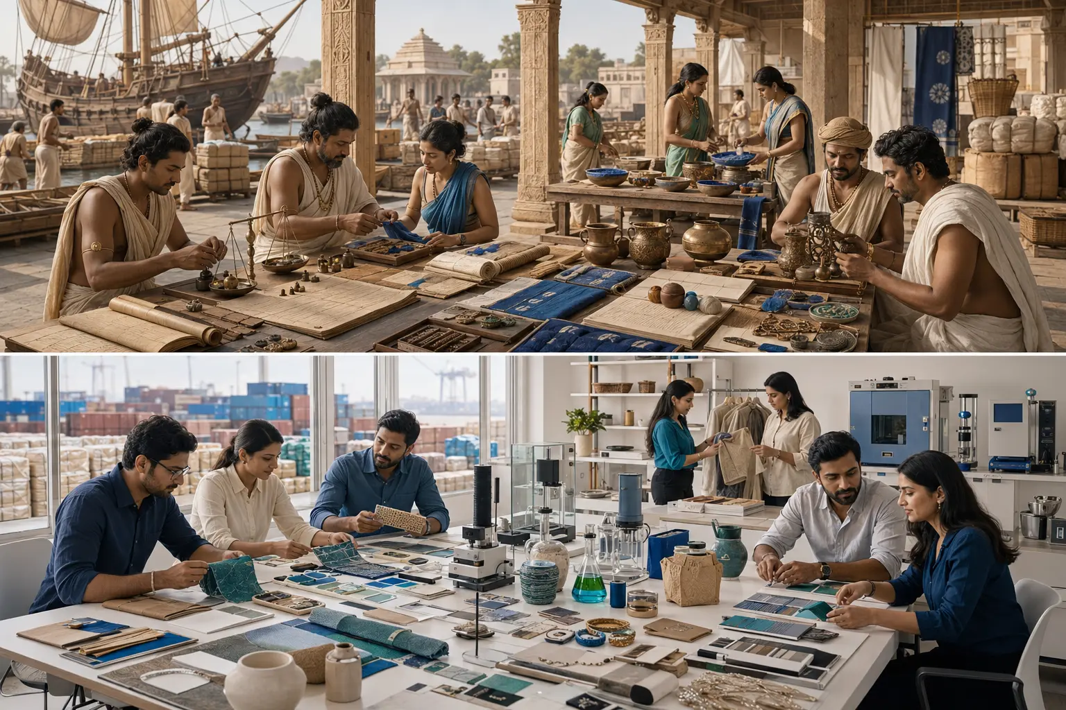 R&D & cost alignment: artistic comparison of Indian trade activity around the fourth to sixth centuries CE and in 2026