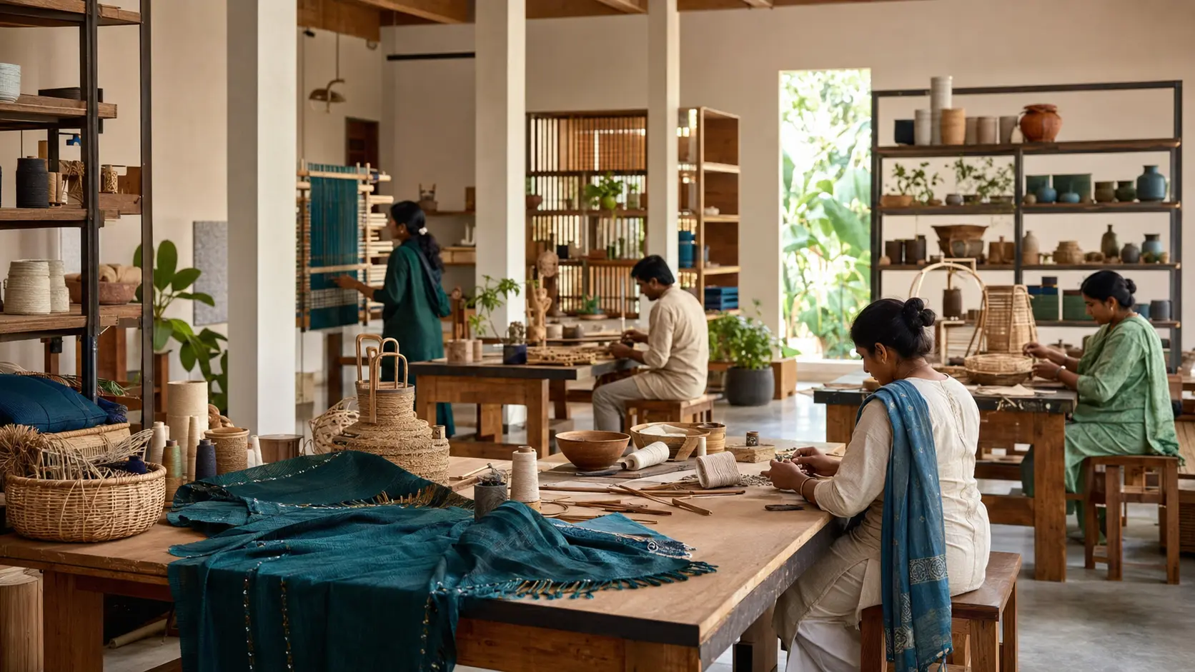 Artisans & SHGs working with Elements of India